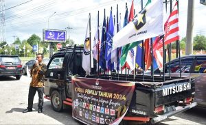 Kirab Pemilu 2024, Sosialisasi 18 Parpol dengan Mobil Pikap di Bintan Berakhir 23 Februari