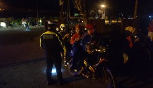 Razia Malam Hari, Tujuh Sepeda Motor Diamankan Polisi di Bintan Timur