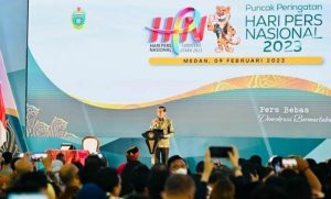 Pesan Presiden RI Jokowi pada Peringatan HPN 2023 Medan