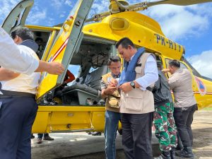 Kepala BNPB RI dan Gubernur Kepri Pakai Helikopter ke Serasan, Pemprov Bantu Rp1 Miliar untuk Pemkab Natuna