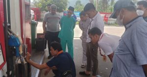 DKUPP Bintan Bersama Satgas Migas Melakukan Tera Ulang Volume BBM di SPBU, Berikut Hasilnya