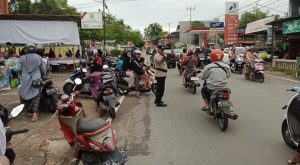 Antisipasi Jambret, Polisi Mengawasi Bazar Ramadan di Bintan