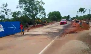 Alhamdulillah, Akses Jalan Lintas Barat di Wilayah Desa Busung Sudah Dibuka untuk Mobil