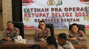 Siap-siap, Polres Bintan Segera Menggelar Operasi Ketupat Seligi 2023