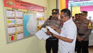 Tim Itwasda Polda Kepri Sidak Operasi Ketupat Seligi di Polres Bintan