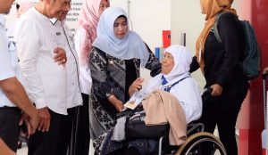 Rahma Melepas Keberangkatan 214 JCH, 98 orang Berusia di Atas 60 Tahun