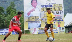Piala Gubernur Kepri 2023 Zona Bintan, Biram Dewa dan Bintan Muda Berbagi Poin