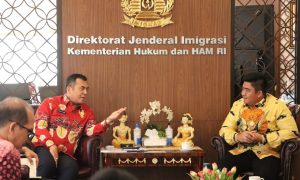 Bupati Bintan Bahas VoA dan BVK dengan Dirjen Imigrasi