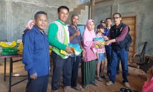 PWI Bintan dan Pengusaha Tanjunguban Bikin Aksi Kemanusiaan Lagi untuk Warga Kurang Mampu