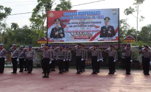 Kapolres Bintan Pimpin Upacara Peringatan Hari Lahir Pancasila di Bintan Buyu