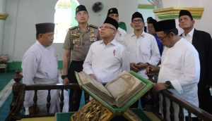 Wapres RI Ma’ruf Amin Berwisata Religi ke Pulau Penyengat