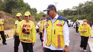 Cen Sui Lan Meresmikan Jalan Pemakaman Senilai Rp1,7 Miliar di Sawang Kundur