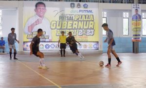 Kejuaraan Futsal Piala Gubernur Kepri Zona Bintan, SMKN 1 Bintim Memuncaki Grup A
