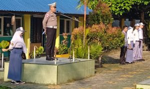 Operasi Patuh Seligi 2023, Polres Bintan Mendatangi SMA Negeri 1 Toapaya