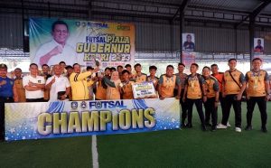 SMAN 4 Tanjungpinang Champions Kejuaraan Futsal Piala Gubernur Kepri 2023 Zona Tanjungpinang