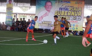 Sengit! Saksikan Smansa Versus SMAN 4 Berebut Tiket Final Kejuaraan Futsal Zona Tanjungpinang