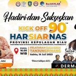 Ansar Ahmad dan Ubaidillah Akan Melaksanakan Kick Off Harsiarnas 2023, Dihibur Sallsa Bintan