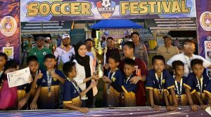 Bina Bintang Muda Kepri dan Karya Muda Berbagi Juara di Soccer Festival 2023