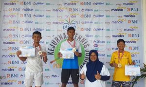 Kejurnas Tenis Junior PTPN V, Khansa Rahma dan Aksa Mengalahkan Petenis Peringkat