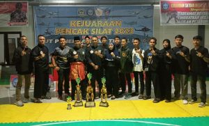 Polres Bintan Juara Umum di Kejuaraan Pencak Silat HUT Lanudal Tanjungpinang