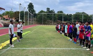 Seratusan Pemain Ikut Seleksi di Lapangan Satya Haprabu Polda Kepri, Pekan Depan TC Dimulai