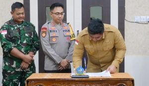 Bupati Bintan dan Kapolres Bintan Bikin MoU Pemberantasan Narkoba