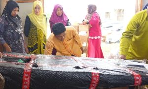 Universitas Brawijaya Malang Menciptakan Mesin Pengolahan Cangkang Gonggong buat Warga Pengujan-Bintan