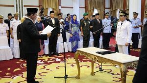 Gubernur Kepri Melantik Wakil Bupati Bintan, SBY dan AHY: Selamat Ahdi Muqsith
