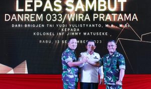 Kolonel Inf Jimmy Watuseke Menjabat Danrem 033/WP