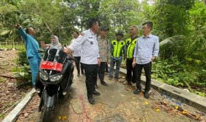 Gubernur Kepri Mengajak Calon Pj Wali Kota Tanjungpinang Meninjau Proyek Jalan di Penyengat