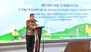 Seminar Nasional UMKM, Ansar Ahmad: Pentingnya Perluasan Akses Pasar ke Mancanegara