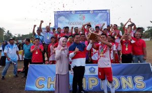 Berakhir Penalti, Sahabat Herman Memboyong Piala Bergilir Topsela Cup I 2023
