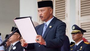 Adi Prihantara Menyampaikan Amanat Menhub RI pada Peringatan Harhubnas 2023 Tingkat Kepulauan Riau