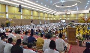 Ansar Ahmad Membawa Ustadz Syamsuddin Nur Makka ke Tablig Akbar di Uniba