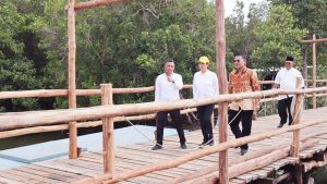 Cen Sui Lan Ingin Bangun Jembatan Permanen Sei Lepan Penghubung Tiga Kecamatan di Bintan Lewat IJD