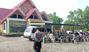 Minggu Kasih, Polres Bintan Mengajak Warga Tak Menjadikan Rumah Ibadah untuk Kepentingan Politik