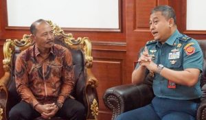 Adi Prihantara Bahas Peningkatan Status Pengadilan Militer Kepri dengan Kababinkum TNI