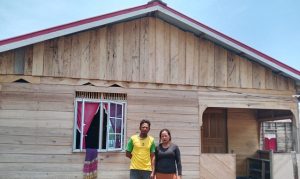 Bedah Rumah di Desa Laboh-Lingga Hampir Rampung, Usman: Terima Kasih Bu Cen Sui Lan