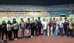 Mahasiswa Asal Kepri Beri Dukungan ke Stadion Utama Riau, Tim Sepak Bola Lolos ke Semifinal