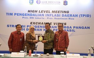 Gubernur Kepri Memimpin TPID Kepri dalam High Level Meeting bersama TPID DKI Jakarta