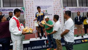 Cabor Sepak Takraw Menyumbangkan Emas Terakhir buat Kontingen Kepri di Porwil Sumatera 2023 Riau