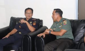 Dandim 0315/Tanjungpinang Bersama Kepala BC Bahas Pengawasan Narkoba dan Barang Ilegal