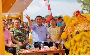 Gubernur Kepri Meresmikan Jalan Menuju Kelenteng Sun Te Kong Senggarang, Tempat Wisata Religi Tanjungpinang