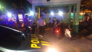 Polres Bintan Menyisir Daerah Aksi Balap Liar dan Mengecek Pos Kamling