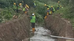 600 Petugas Padat Karya Mulai Beraksi, Drainase Bebas Lumpur dan Sampah Rumah Tangga