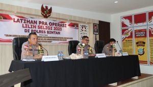 Polres Bintan Menyediakan 7 Pos dan Menurunkan 357 Personel untuk Operasi Lilin Seligi Pengamanan Nataru 2024