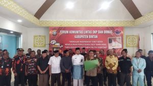 Forum Lintas OKP dan Ormas Bintan Deklarasi Mendukung Pemilu Damai