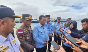 Ansar Ahmad Meresmikan Rehabilitasi Pelabuhan Pengumpan Penagi Ranai, Nilai Proyeknya Melebihi Rp15 Miliar