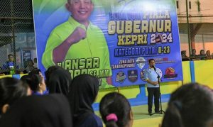Kejuaraan Bola Voli Putri Piala Gubernur Kepri 2024 Zona Tanjungpinang dan Zona Bintan Dimulai