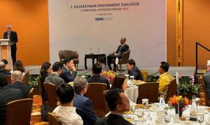 Gubernur Kepri Menawarkan Kerja Sama dan Investasi di Forum Regional Outlook S. Rajaratnam